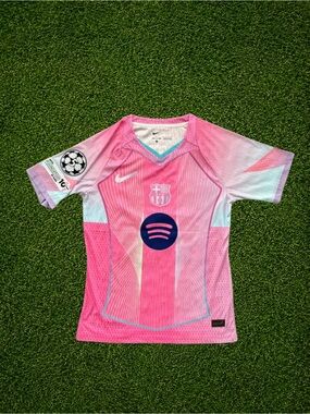 FC Barcelona Pink Jersey Pedri #8 – Limited Edition Soccer Shirt